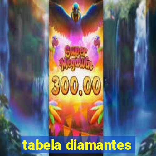 tabela diamantes