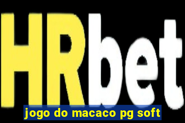 jogo do macaco pg soft