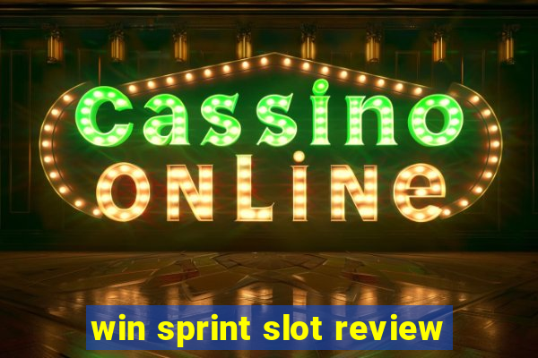 win sprint slot review