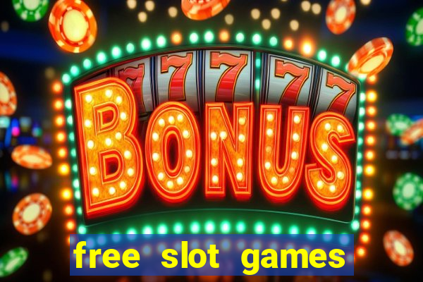 free slot games for real money