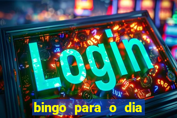 bingo para o dia das m?es