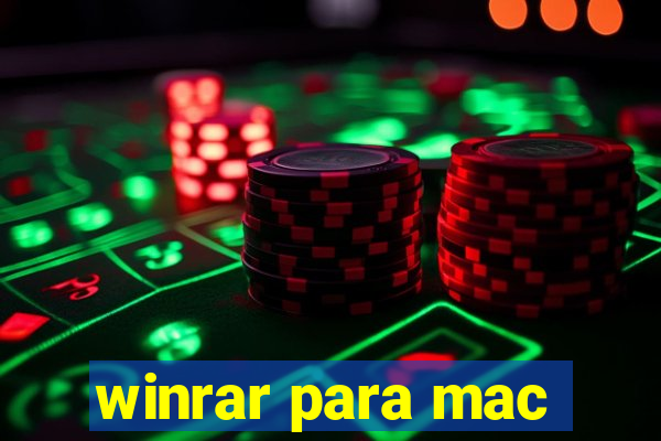 winrar para mac