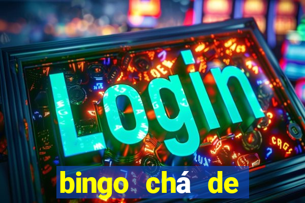 bingo chá de bebê excel