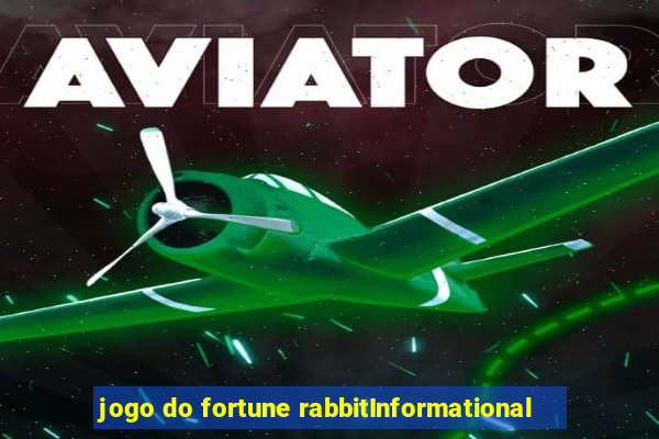 jogo do fortune rabbitInformational