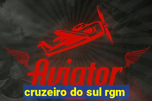 cruzeiro do sul rgm