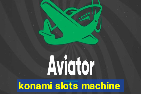 konami slots machine