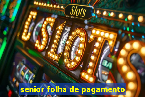 senior folha de pagamento