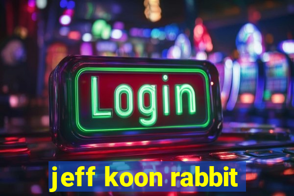 jeff koon rabbit