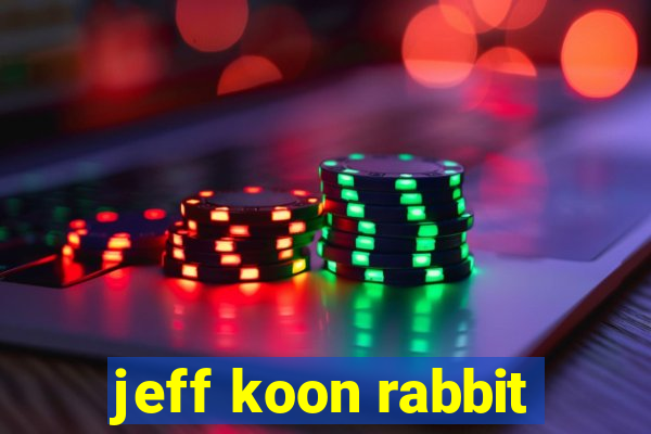 jeff koon rabbit