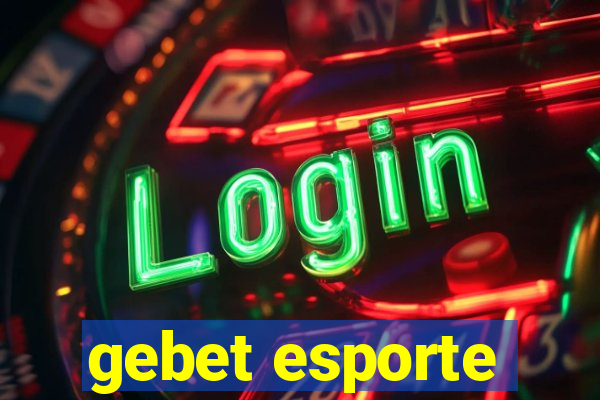 gebet esporte