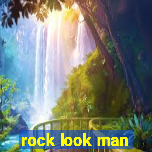 rock look man