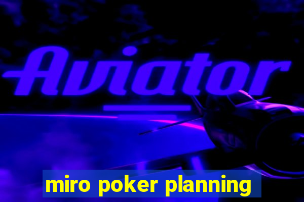 miro poker planning