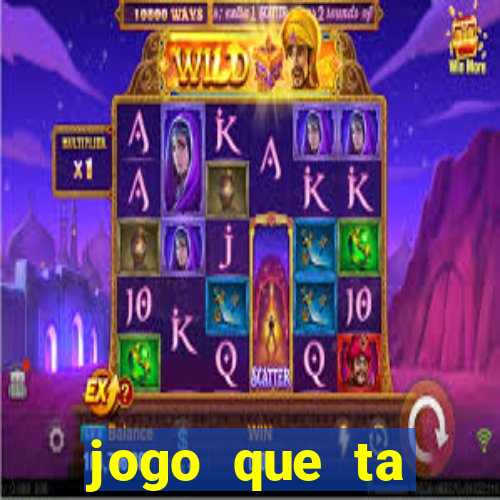 jogo que ta pagando na betano