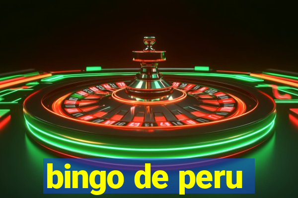 bingo de peru