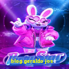 blog geraldo josé