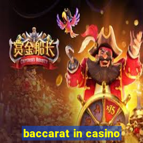 baccarat in casino