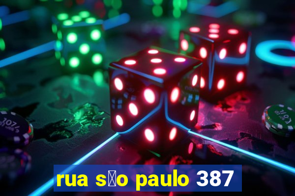 rua s茫o paulo 387