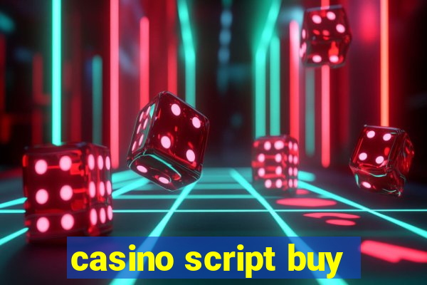 casino script buy