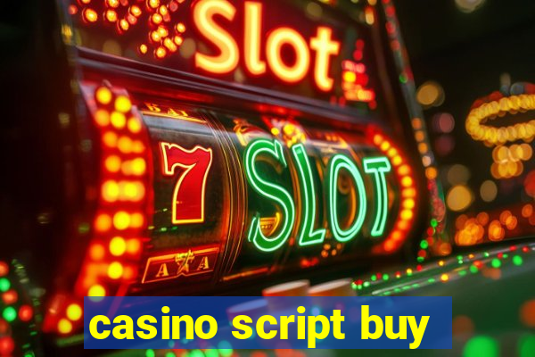 casino script buy