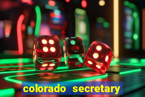 colorado secretary of state bingo