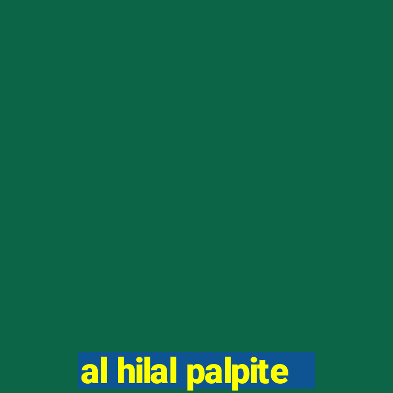 al hilal palpite