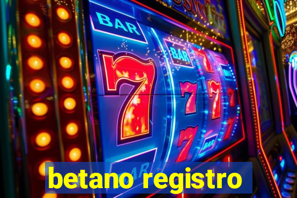 betano registro