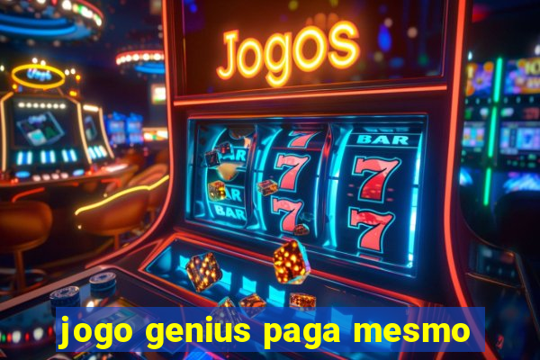 jogo genius paga mesmo