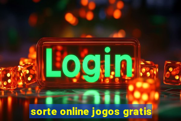 sorte online jogos gratis