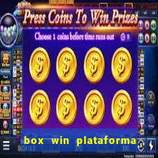 box win plataforma de jogos