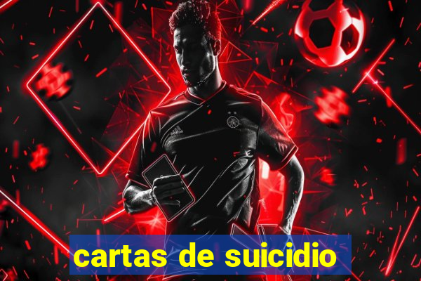 cartas de suicidio