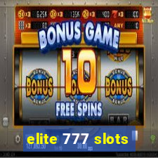 elite 777 slots