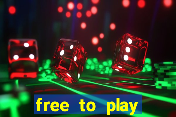 free to play casino games