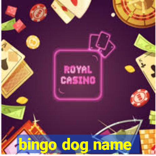 bingo dog name