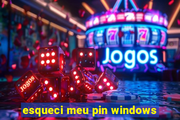 esqueci meu pin windows