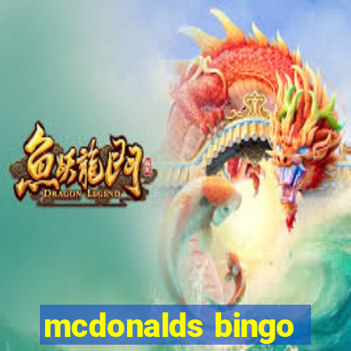 mcdonalds bingo