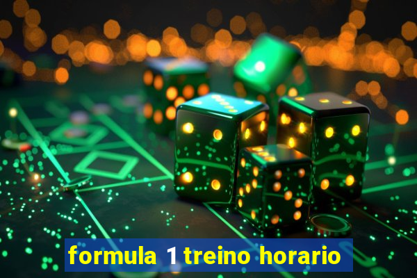 formula 1 treino horario