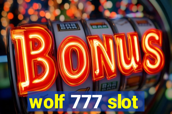 wolf 777 slot