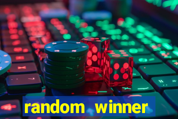 random winner triple play slot