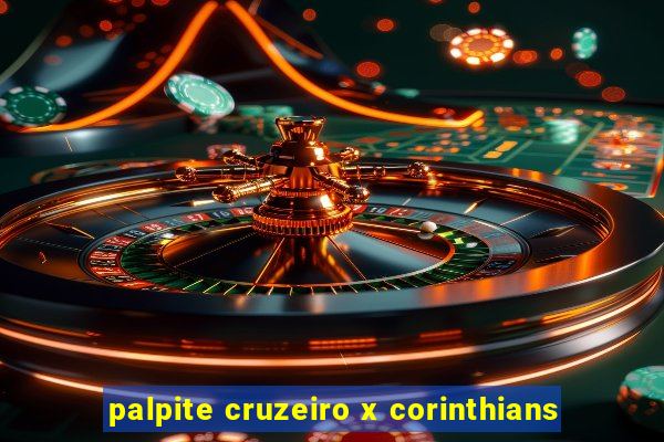 palpite cruzeiro x corinthians