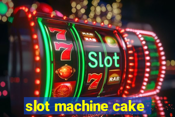 slot machine cake