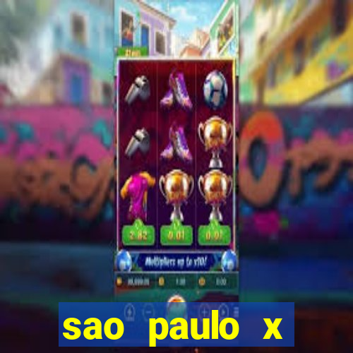 sao paulo x botafogo palpites