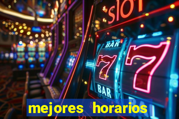 mejores horarios para jugar al casino online