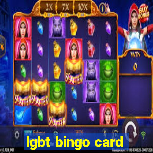 lgbt bingo card