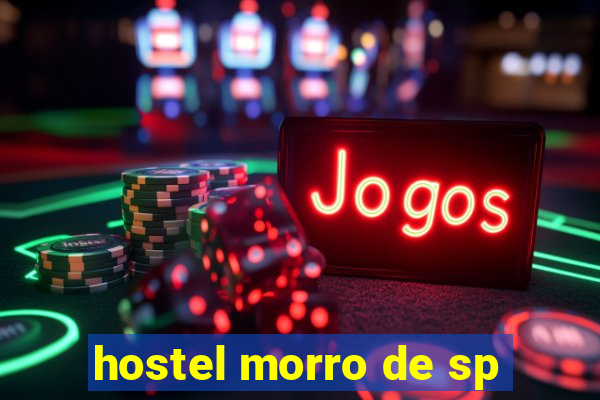 hostel morro de sp