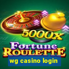 wg casino login