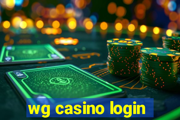 wg casino login