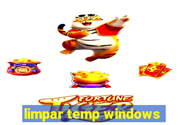 limpar temp windows