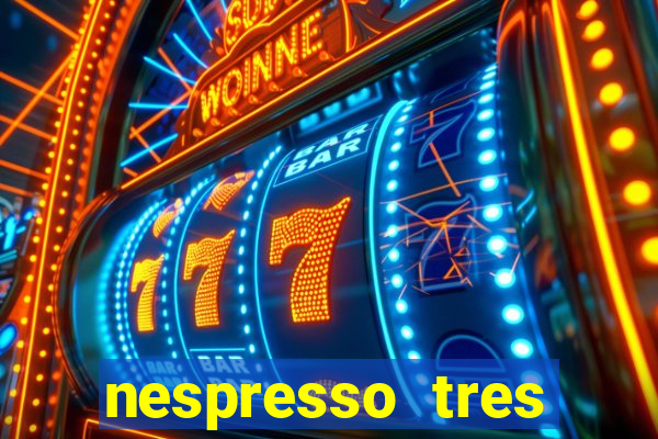 nespresso tres luzes piscando