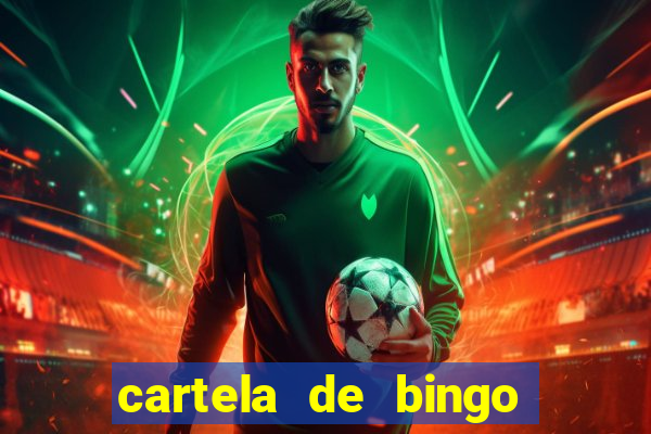 cartela de bingo até 30