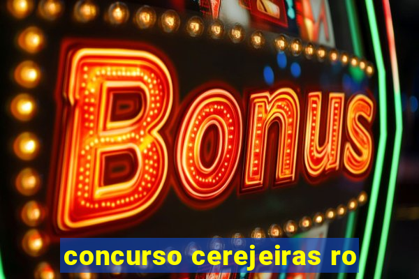 concurso cerejeiras ro